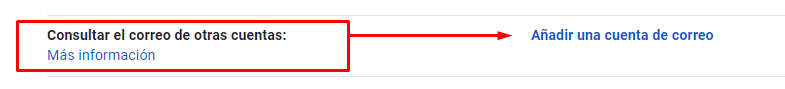 Adding a mail account in Gmail